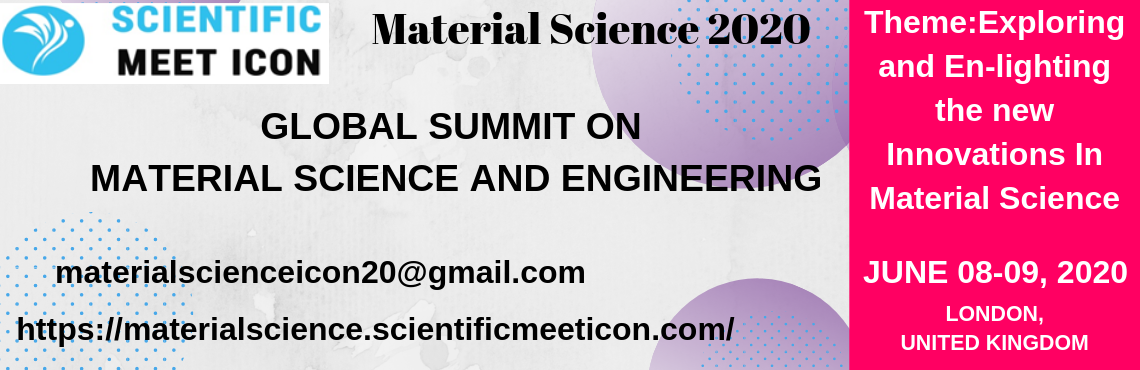 Global Summit on Material Science and Engineering